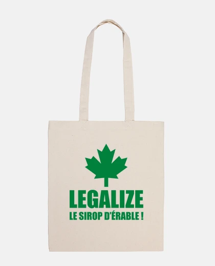 Sac légaliser le dérables sirop