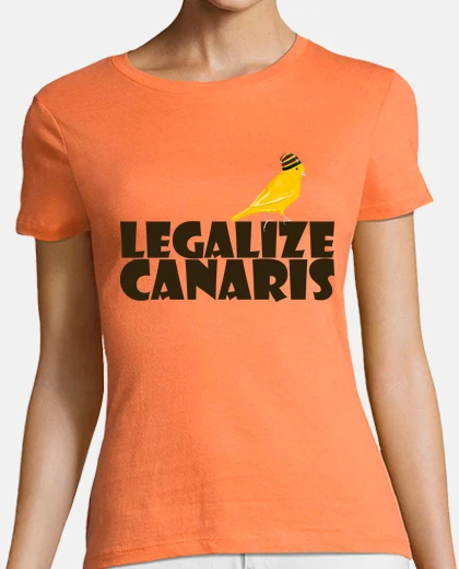 Tee-shirt Legalize canaris