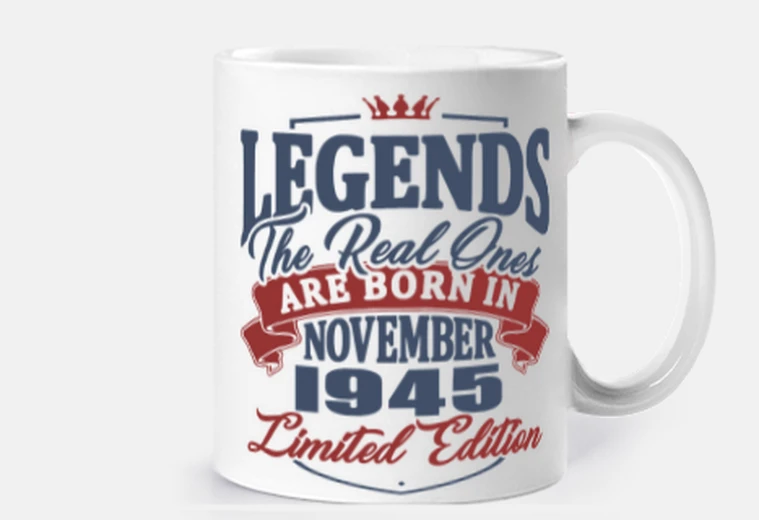 Cup legend born in november 1945