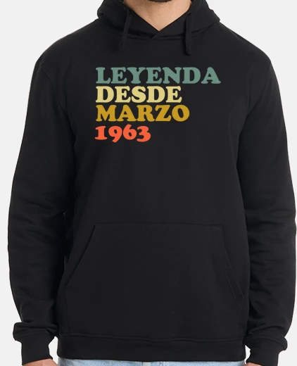 Hoodie legend withoutce March 1963