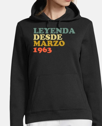 Hoodie legend withoutce March 1963