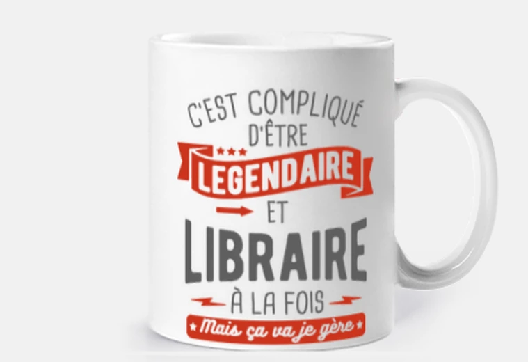 Mug Légendaire et libraire