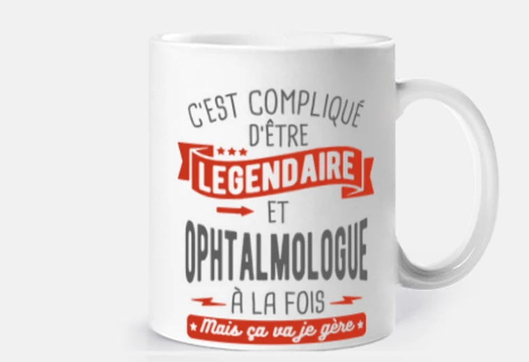 Mug Légendaire et ophtalmologue