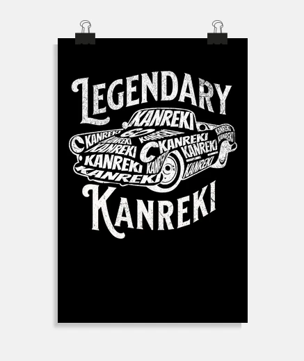 Poster légendaire kanreki japonais 60ème