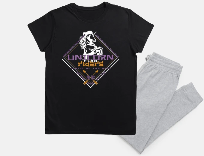 Pyjama légende du clan de la licorne des cinq 