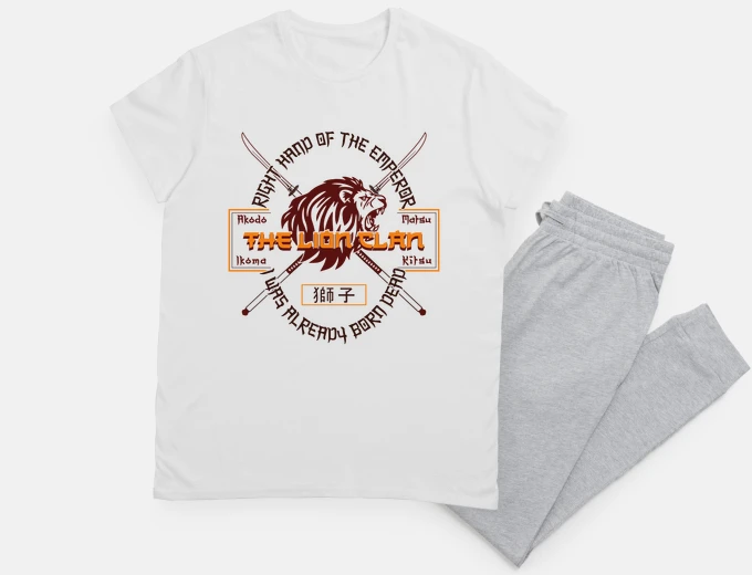 Pyjama légende du clan du lion des cinq ring s
