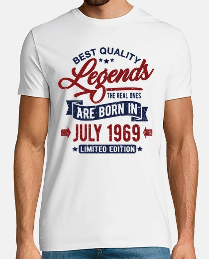 Tee-shirt légendes juillet 1969