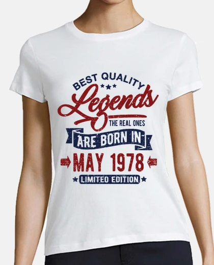Tee-shirt légendes mai 1978