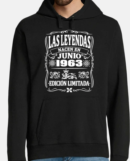 Hoodie Legends are born in June 1963