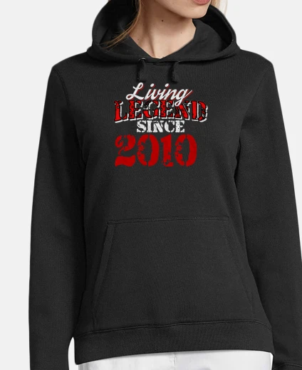 Hoodie legends born 2010 birthday gift