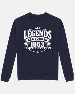 Legends are born in 1963
