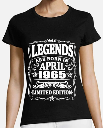 legends born in april t shirt