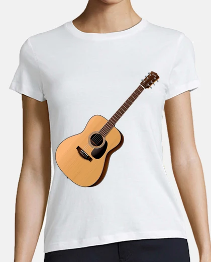 T-shirt leggendaria chitarra acustica dry da personalizzare