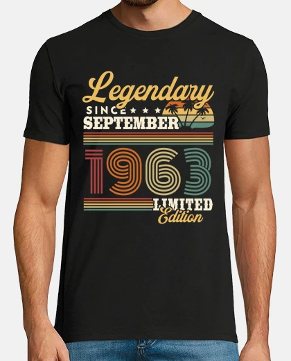 T-shirt leggendario dal settembre 1963 vintage
