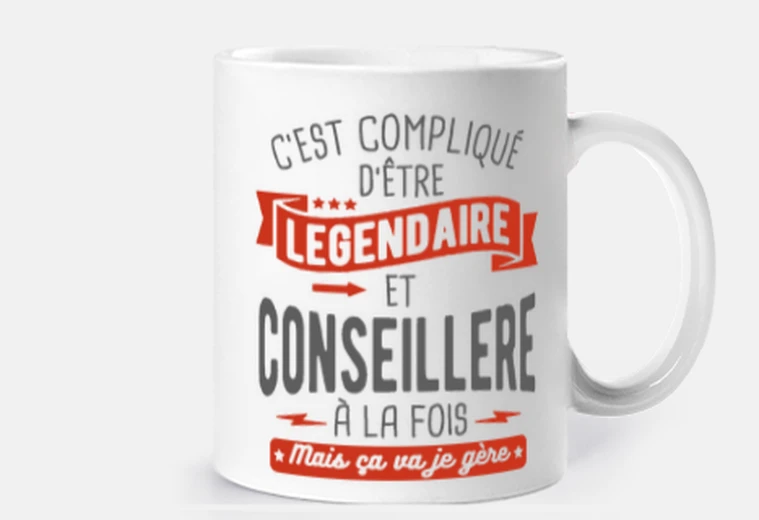 Tazza leggendario e con seillère
