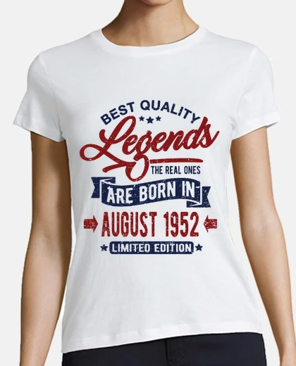 T-shirt leggende agosto 1952