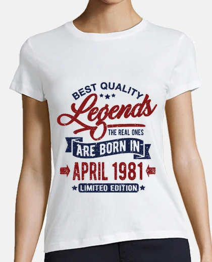 T-shirt Leggende dell'aprile 1981