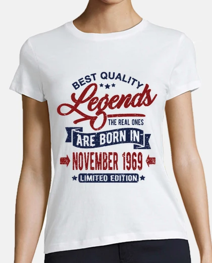 T-shirt leggende novembre 1969