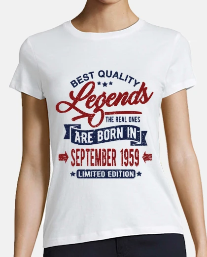T-shirt leggende settembre 1959