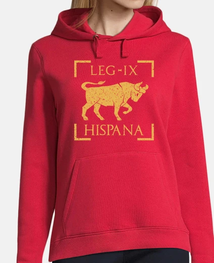 Hoodie Legio IX Hispana Taurus Emblem Roman Le