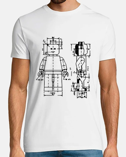 Tee-shirt lego l'architecture