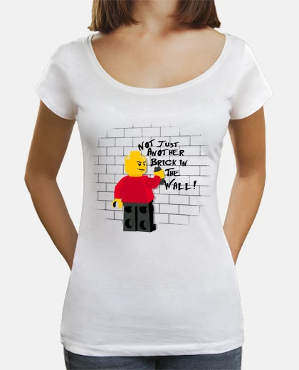 Tee-shirt Lego Not Brick in the wall