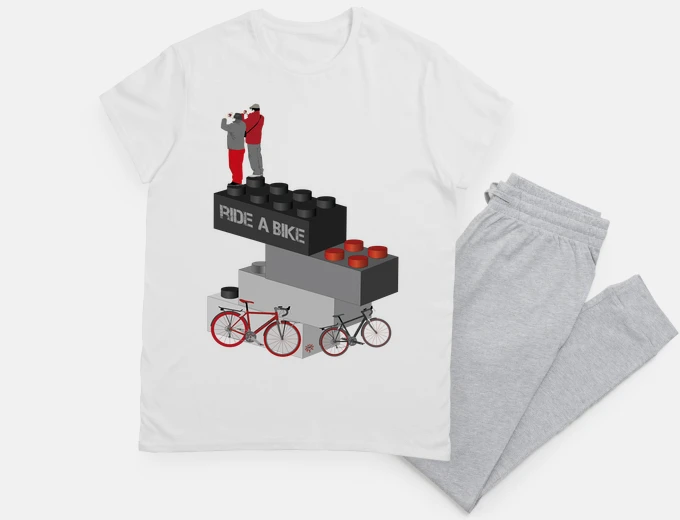 Pyjama legos and bicycles