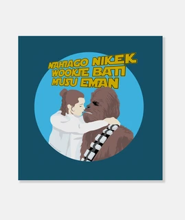 Leia eta Chewbacca
