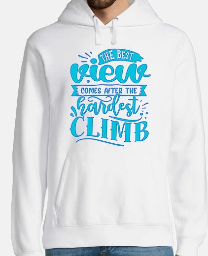 Sudadera lema de cita motivacional inspiradora