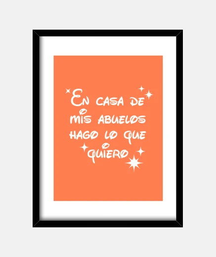 Cuadro Lema familia disney