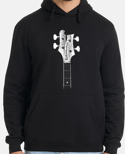 Hoodie lemmy - bass head - rickenbastard - mot