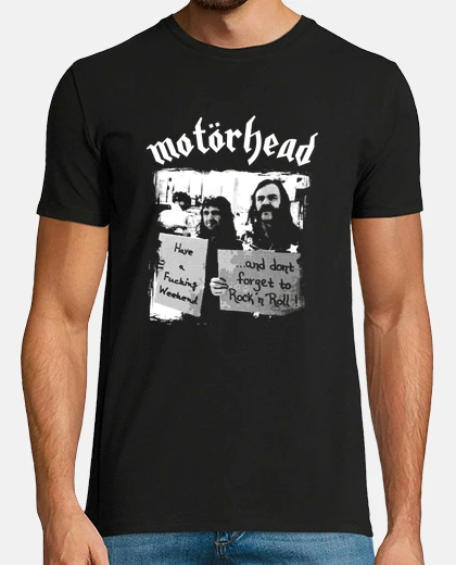 T-shirt lemmy: non dimenticarti di rock n 39rol