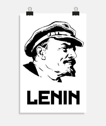 Poster lenin
