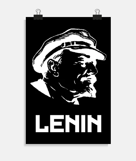 Poster lenin