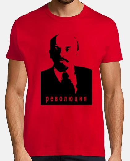 T-shirt lenin rivoluzione