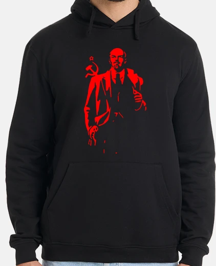 Sudadera Lenin rojo