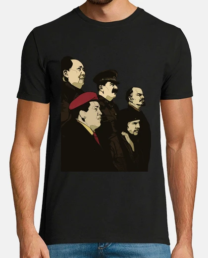 T-shirt lenin stalin mao che guevara chávez
