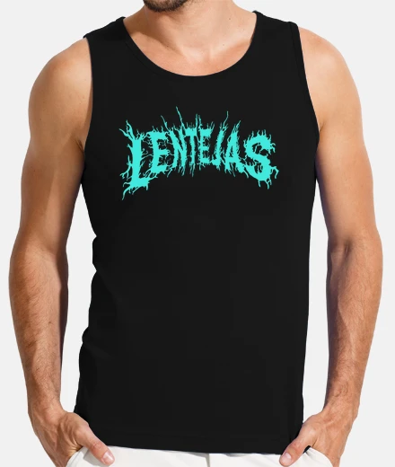 Camiseta lentejas azul