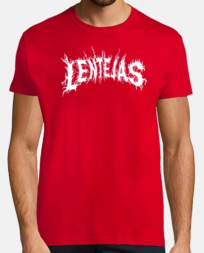 Camiseta lentejas blanco