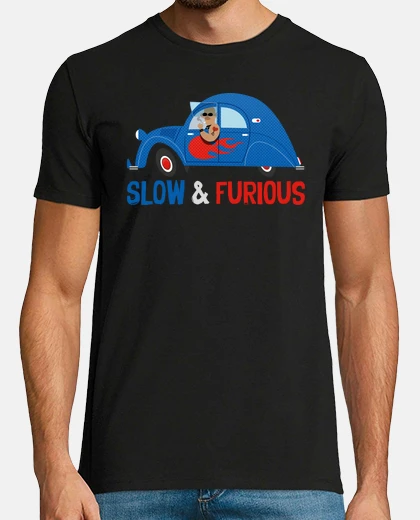 T-shirt lento e furioso