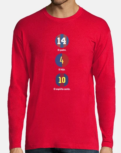 Camiseta Leo Messi, Pep Guardiola y Johan Cruyff