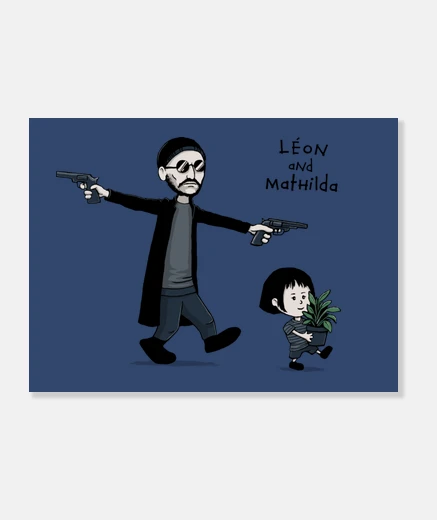 Wall Leon and Mathilda