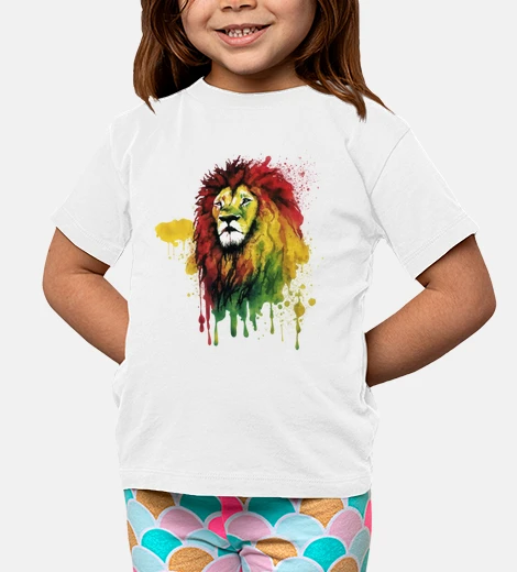 Ropa león rasta acuarela