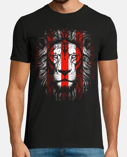 Camiseta León Rojiblanco Bilbao Leones Fútbol Euskadi