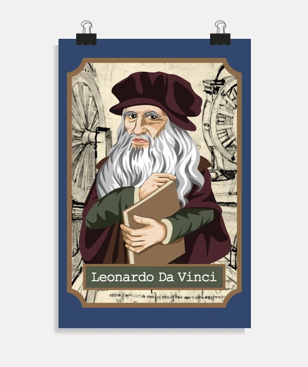 Poster Leonardo da Vinci