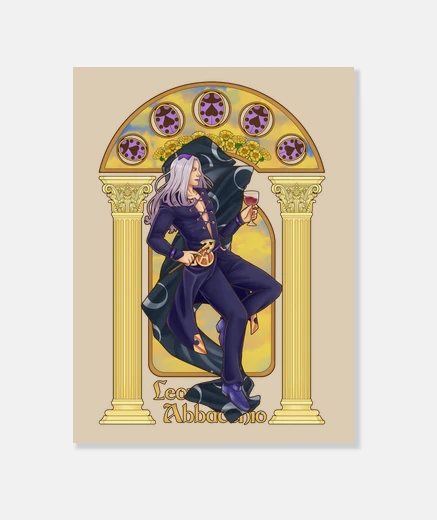 Lienzo Leone Abbacchio