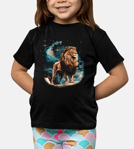 Abbigliamento leone maestoso chiaro di luna stella s