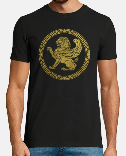 T-shirt leonee alato greco