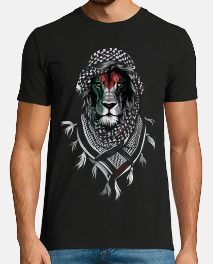 T-shirt leonee per les Freedom gaza