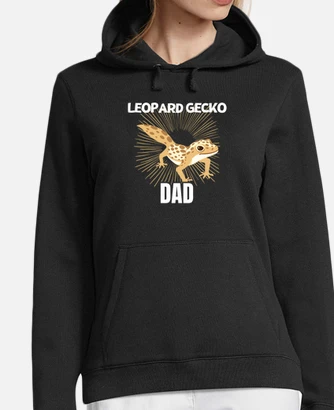 Leopard top gecko hoodie